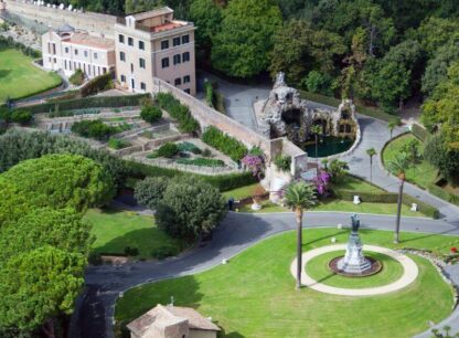 Enjoy the natural beauty and architectural mysteries of the Vatican Gardens